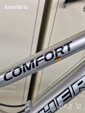 Велосипед-FISHER COMFORT-28 цола-внос от Германия!, снимка 10 - Велосипеди - 53912756