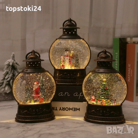 Коледен снежен глобус, снимка 17 - Други стоки за дома - 52353063
