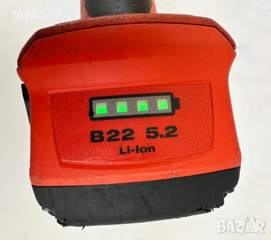 Hilti AG 125-A22 - Безчетков акумулаторен ъглошлайф 22V 5.2Ah, снимка 6 - Ъглошлайфи - 54209134