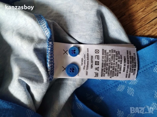 ted baker Tortila Polo Shirt - страхотна мъжка тениска M, снимка 5 - Тениски - 50620768