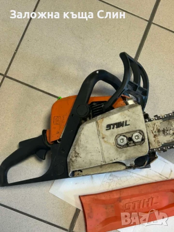 Бензинова резчка  STIHL MS 180, снимка 4 - Други инструменти - 50909946