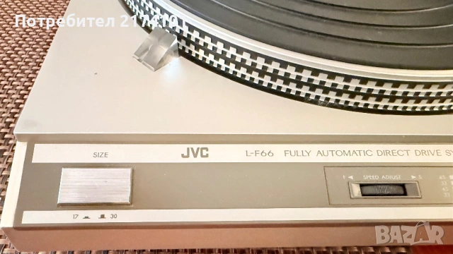 Грамофон JVC L-F66, снимка 4 - Грамофони - 53933018