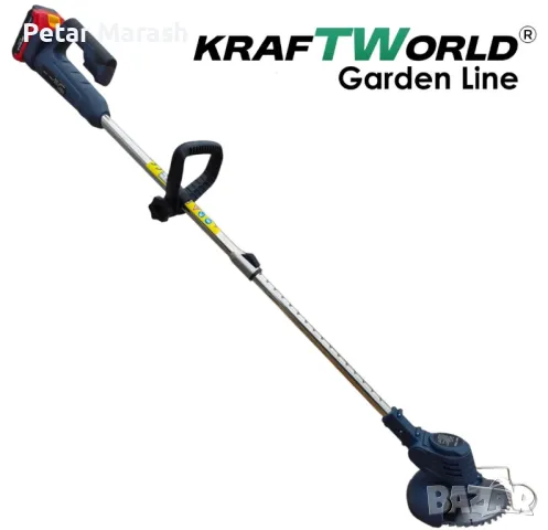 Акумулаторен сет 3в1: Тример, Ножица и Резачка 15 и 20см шини, допълнителни приставки и резервен нож, снимка 7 - Други инструменти - 50357862