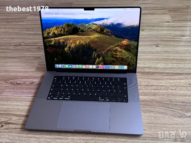 MacBook Pro 16 M2 Pro 2023`12 CPU/19 GPU/16GB RAM/512GB SSD/Бат 9ц-100%, снимка 2 - Лаптопи за работа - 47516731