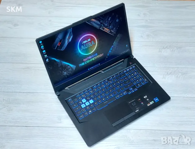 i7-11800H|RTX3050Ti|IPS 144Hz|1TB|16RAM лаптоп laptop asus tuf gaming гейминг асус туф, снимка 1 - Лаптопи за работа - 47975420