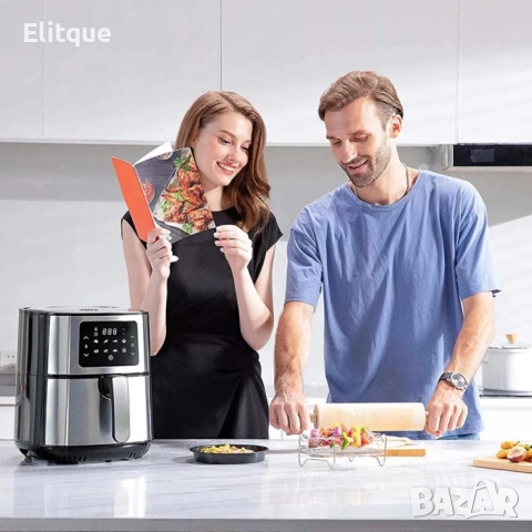 Фритюрник AirFry er Voltz OV51980M, 1400W, 5.5л., Горещ въздух,, 2 ГОДИНИ ГАРАНЦИЯ, снимка 2 - Други - 52897758