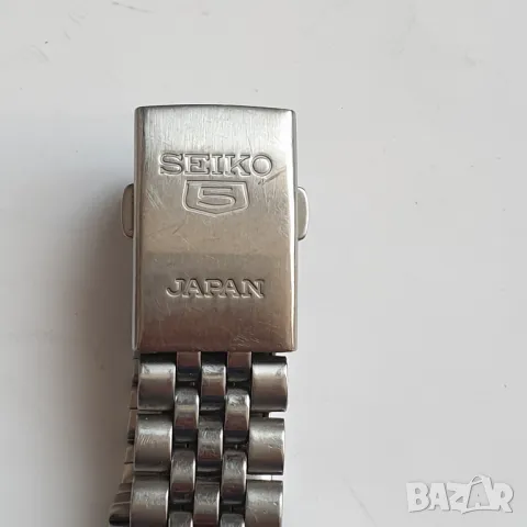 Мъжки часовник Seiko 5 Automatic 21 Jewels, снимка 8 - Антикварни и старинни предмети - 49239016