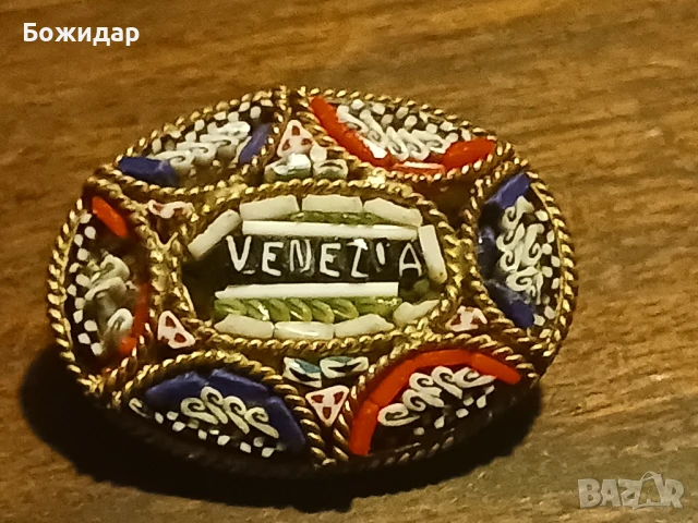 Брошка.Венеция. 70те.г.