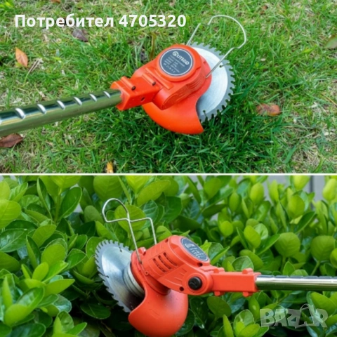 Акумулаторен тример OUTIGO KF8L – чист двор без усилие, навсякъде, снимка 3 - Градинска техника - 53066080