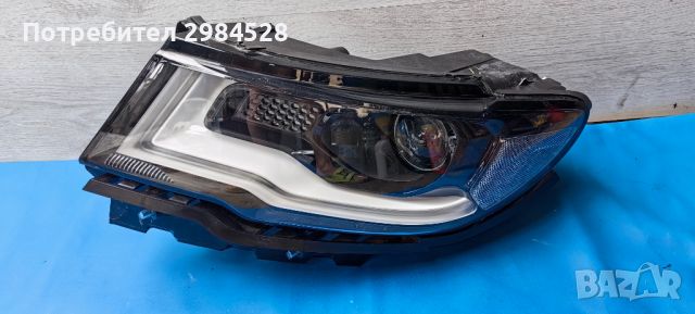 Ляв фар Jeep Compass Bi Xenon LED / Джип Компас Би Ксенон ЛЕД, снимка 1 - Части - 46360069