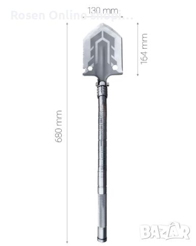 Многофункционална сгъваема лопата 12в1, снимка 18 - Други инструменти - 46790731