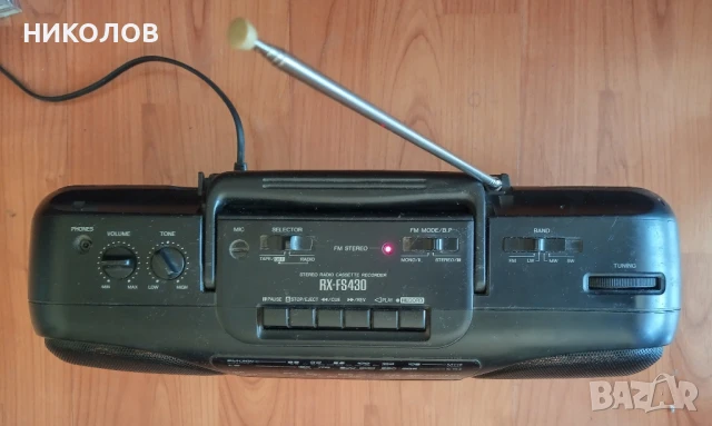 радио-касетофон PANASONIC , снимка 2 - Радиокасетофони, транзистори - 51340339