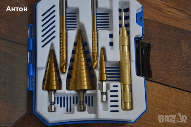 Комплект Нови Стъпаловидни Свредла