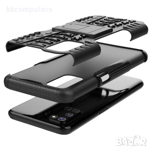 OPPO A52 Удароустойчив Калъф и Протектор, снимка 6 - Калъфи, кейсове - 52977638