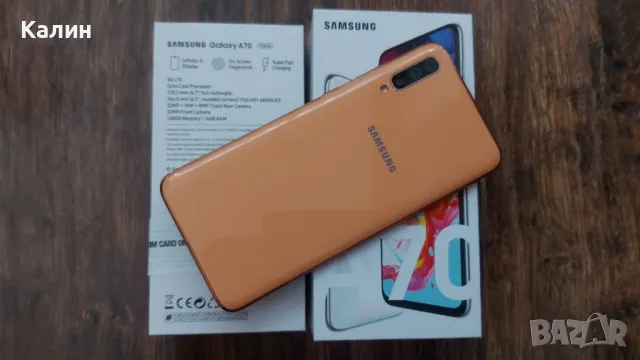 Продавам Samsung A70 - 6 GB RAM + 128 GB Memory, снимка 3 - Samsung - 48668291