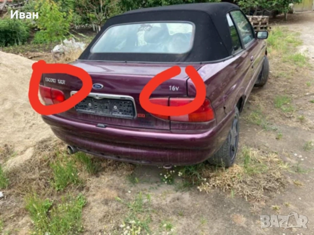 Ford Escort cabrio MK5 гюрук , снимка 2 - Части - 54274282