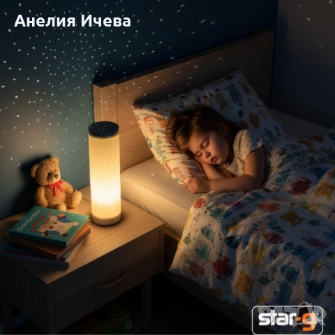 LED настолна лампа "Звезден ефект"
