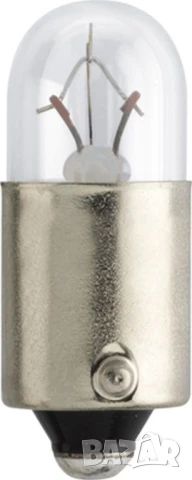 Автомобилна Крушка PHILIPS 12V,3W BA9S T8,5x21,5 №12910CP