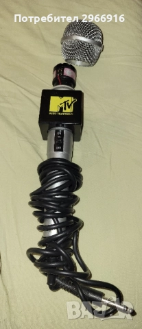 Продавам Микрофон MTV лого , снимка 2 - Микрофони - 44474879