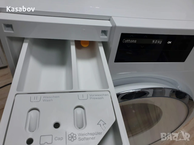9кг - 1600rpm - PowerWash - Miele W1 Пералня Миеле 12м Гаранция, снимка 6 - Перални - 53908580