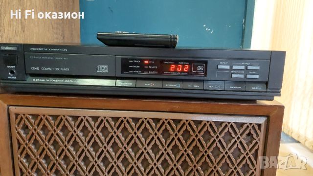 Compact Disc Player CD 482 DZU - Philips, снимка 1 - Ресийвъри, усилватели, смесителни пултове - 45648403