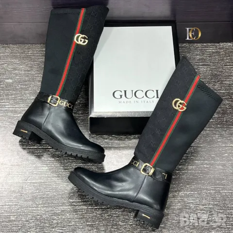 дамски ботуши gucci burberry christian dior louis vuitton , снимка 9 - Дамски ботуши - 49132935