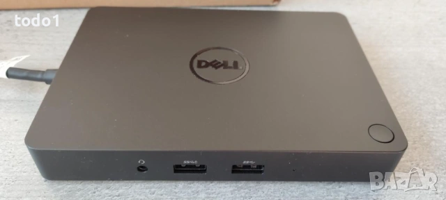 Докинг-станция Dell Dock WD15, USB-C, зарядно 180W, снимка 3 - Лаптоп аксесоари - 54266164