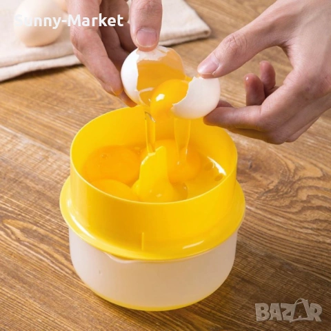 Уред за разделяне на жълтъци от белтъци на яйцата, снимка 3 - Други стоки за дома - 53542536