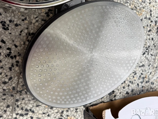 Алуминиев Тиган за Стек и Риба с Капак  STONELINE® XXL GERMANY, 2.8Л, Незалепващо Покритие, снимка 5 - Съдове за готвене - 50547592