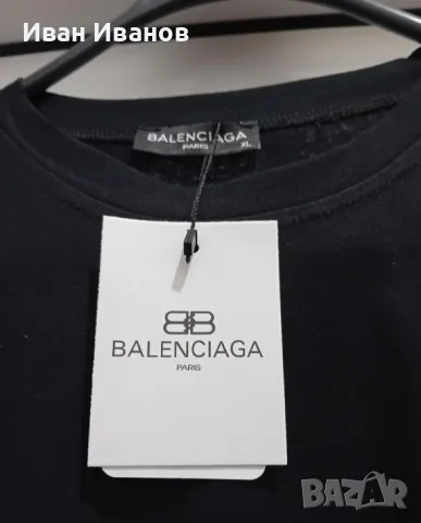 Чисто нова тениска Balenciaga, снимка 4 - Тениски - 49323472