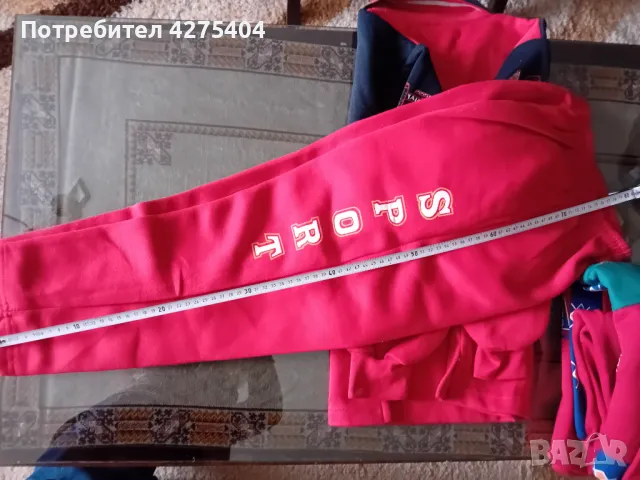 Детски нови памучни анцузи,комплект горнище и долнище, снимка 8 - Детски комплекти - 49687271