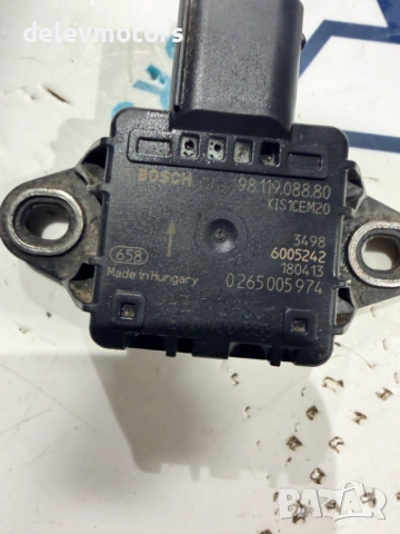 9811908880 сензор за ESP, датчик от Peugeot Partner 1.6 BlueHDi, 100 ph., 5 sp., engine BHY, снимка 3 - Части - 53034286