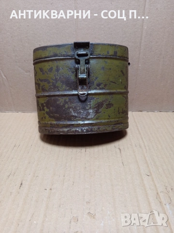 Соц Стара Метална Военна Кутия. НОМЕР 74., снимка 2 - Антикварни и старинни предмети - 53387405