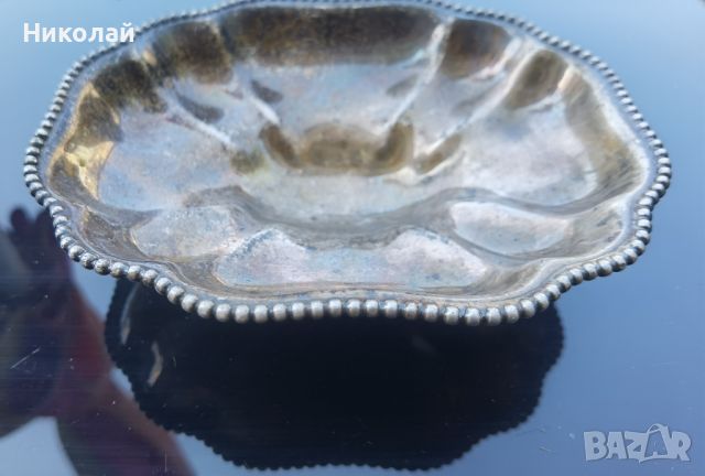 Стара посребрена бонбониера, снимка 3 - Други ценни предмети - 45381416