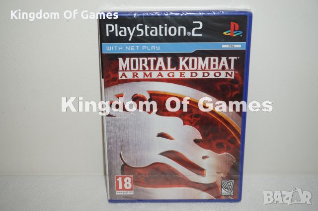 Чисто Нова Оригинална Запечатана Игра За PS2 Mortal Kombat Armageddon