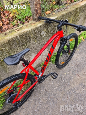 Scott Aspect 27.5 M размер 2x8 скорости Хидравлични дискови Като нов, снимка 6 - Велосипеди - 52640840