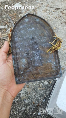 Две пана от цветен метал , снимка 4 - Пана - 50931266