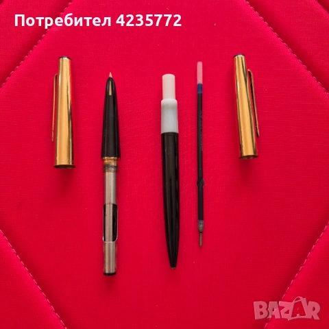 Комплект винтидж писалка и химикалка Markant. , снимка 4 - Арт сувенири - 51750261