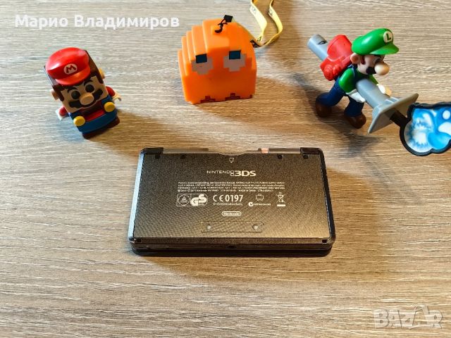 Nintendo 3ds тъмно сив , снимка 2 - Nintendo конзоли - 45640724