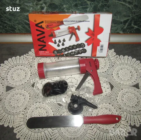 Кулинарна преса за сладки и гарниране, неупотребявана