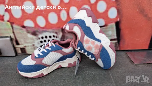 Английски детски маратонки-Tu