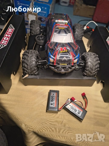 Hosim 1/10 RC колички за възрастни 62+KMH, безчеткови колички с дистанционно управление , снимка 2 - Коли, камиони, мотори, писти - 53409827