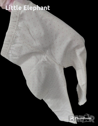 Клинче за 9-12 мес мом мини точици розови,колекция"Points"Англия/ново