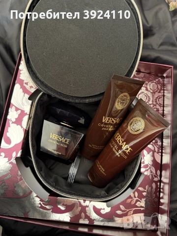 Versace crystal noir, снимка 2 - Дамски парфюми - 53589911