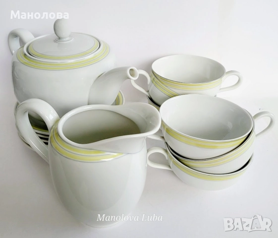 Порцеланов сервиз Hutschenreuther Selb, "Juwel" /Бижу/, снимка 3 - Други ценни предмети - 52418883