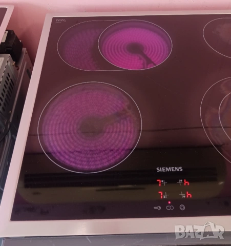 Печка за вграждане с керамичен плот  SIEMENS, снимка 10 - Печки, фурни - 53642786