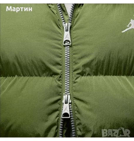 Мъжки елек Jordan Essential Oilive /Sail - размер XS, снимка 2 - Спортни дрехи, екипи - 54076383