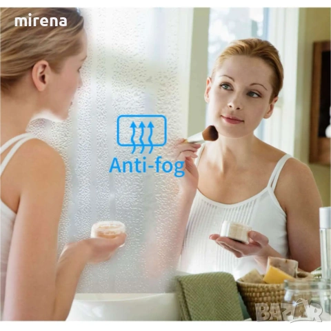 LED ЛЕД огледало Щутгарт 100×70 Музика Блутут, снимка 5 - Огледала - 53225056