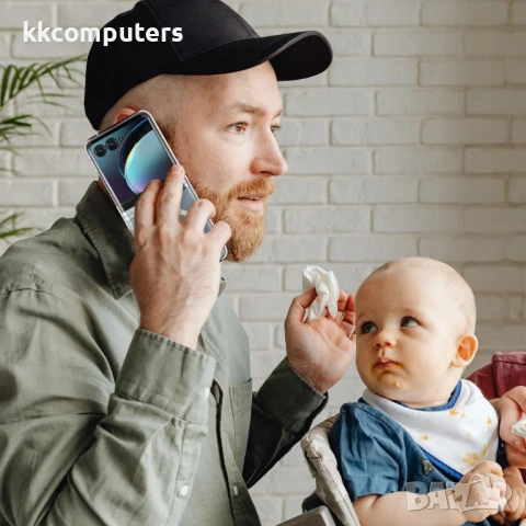 Motorola Razr 60 Magnetic Case TPU+Acrylic / MagSafe Удароустойчив Калъф и Протектор, снимка 3 - Калъфи, кейсове - 50443706