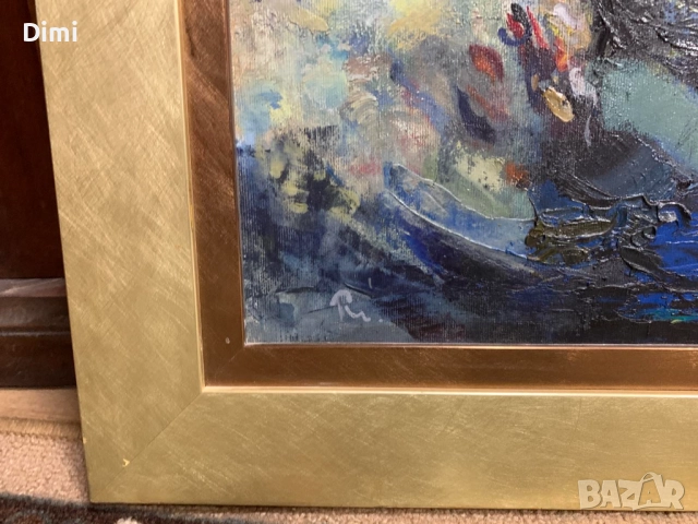 РУСЛАН МАРКОВ масло/платно абстракт, снимка 5 - Картини - 52837815